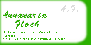annamaria floch business card